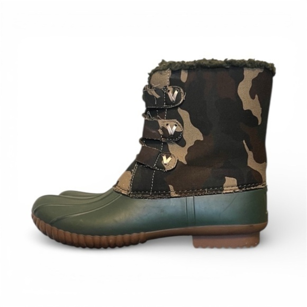 Jack Rogers Camouflage Women's Duck Boots green and brown size 8